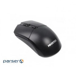 Миша бездротова, 4 кнопки, оптична, 1600 DPI, USB, чорний (Mr-403)