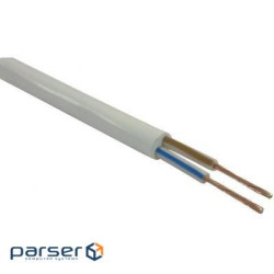 Кабель силовий ЗЗКМ 2х2.5 кв.мм гнучкий, 100м (ПВС 2x2,5 ECG / 705806)