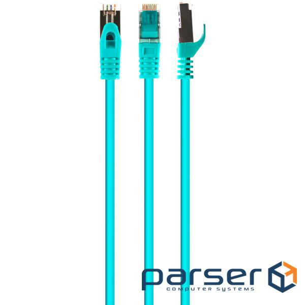 Патч-корд CABLEXPERT S/FTP Cat.6A 10м Green (PP6A-LSZHCU-G-10M)