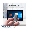Перехідник DisplayPort M to HDMI F black Vention (HBOB0)