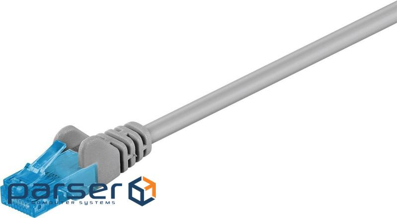 Патч-корд неекранований RJ45 UTP6a 5.0m,patch AWG26 D=5.0mm LSOH Cu,сірий (75.05.5423-10) (75.05.5423-10)