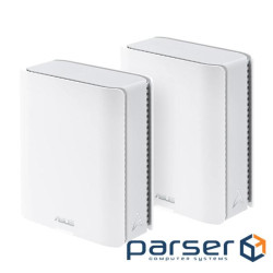 Wi-Fi Mesh система Asus ZenWiFi BT10 2pk White (90IG08Y0-MO3C40) (WiFi7, BE18000, Tri (BT10(W-2-PK))