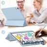 Чохол до планшета BeCover Tri Fold Soft TPU Apple iPad Air 11" M4 2026 Light Blue (715232)