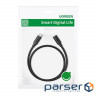 Кабель-продовжувач USB 3.1 Gen 2 Type-C M-M, 1 м, (20V/5A), 100W （10Gbps）Чорний , US353 UGREE (10387)