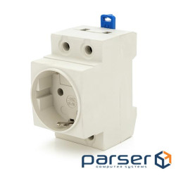 Модульна розетка Chenf на DIN-рейку , 250V / 10-16A, Box (AC30-5-16A)