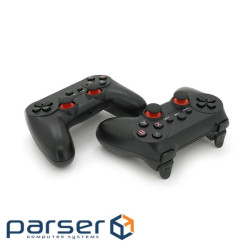 Геймпад Brazzers BR-019 бездротовий (2шт) PC X360 / P3 / Android / TVBOX, Black, Box
