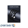 Дата кабель Ugreen USB 2.0 AM to Type-C 1.0m US176 Both Angled 3A (Black) (20856)