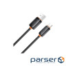Дата кабель USB 2.0 AM to USB-C 1.0m 3A black XO (NB302-AC.black)