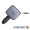Зарядний пристрій Ugreen Car charger USB-C PD90W + cable USB-C to USB-C retractable (55909B)