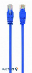 Patch cord 1.5m Cablexpert UTP, Blue, 1.5 m, 5е cat. (PP12-1.5M / B)