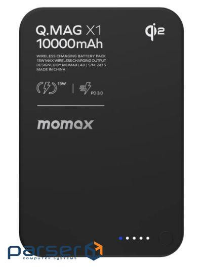 Портативний зарядний пристрій WRL 10000MAH BLACK IP136Q2D MOMAX (IP136AQ2D)