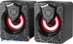 Комп.Акустика DEFENDER (65038) 2.0 Onyx 6Вт, живлення USB