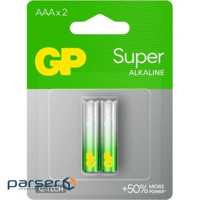 Battery Gp AAA LR3 Super Alcaline * 2 (24A-U2 / 4891199000041)