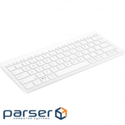Клавіатура бездротова HP 350 Compact Multi-Device BT UKR white (692T0AA)