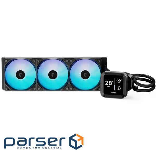 Система водяного охлаждения APNX LC1-D 360 BK (APLA-SV36117.11), Intel: 1851/1700/1200/115X, AMD: AM