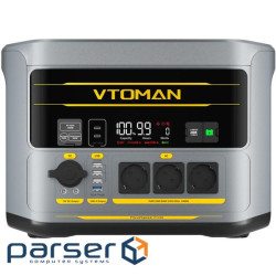 Зарядна станція Vtoman FlashSpeed 2400 (1408 Вт/г) 2400W AC,MPPT,UPS,LiFePo4