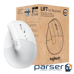 Vertical mouse LOGITECH Lift for Business Off-White (910-006496)