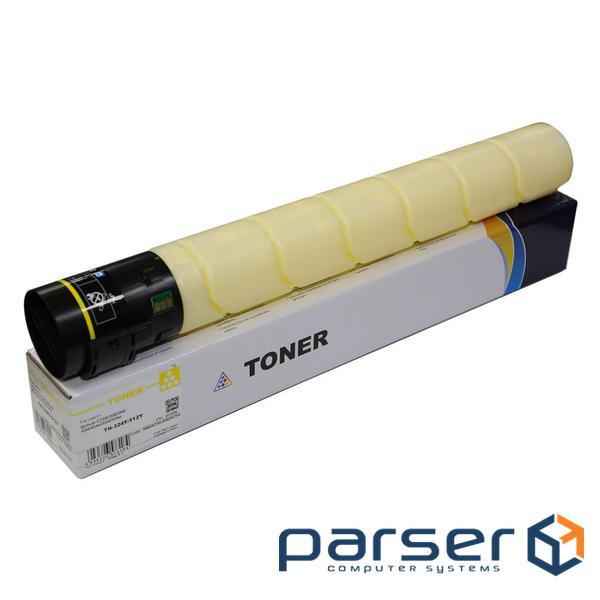 Тонер-картридж CET KONICA MINOLTA TN-512 Y A33K232 (bizhub C454/554) 514г YELLOW (CET141257)