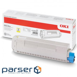 Toner cartridge OKI MC853/873/883-7.3K Y (45862837)