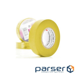 Ізоляційна стрічка 3M 0.15мм x 18мм x 20м Yellow, от -10С до +80С (0,15мм*18мм*20м_Y)