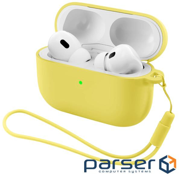 Чохол для навушників Armorstandart Silicone Case для Apple Airpods Pro 3 Yellow (ARM88303)