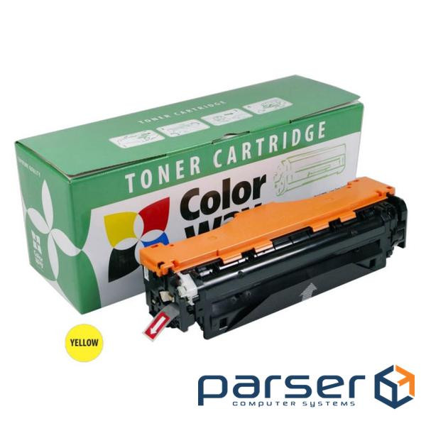 Картридж ColorWay для HP CLJ M351/M451 Yellow (CE412A) (CW-H412YM)