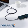 Кабель BASEUS Crystal Shine Series Fast Charging Data Cable USB to iP 2.4A 2м Pink (CAJY001204)