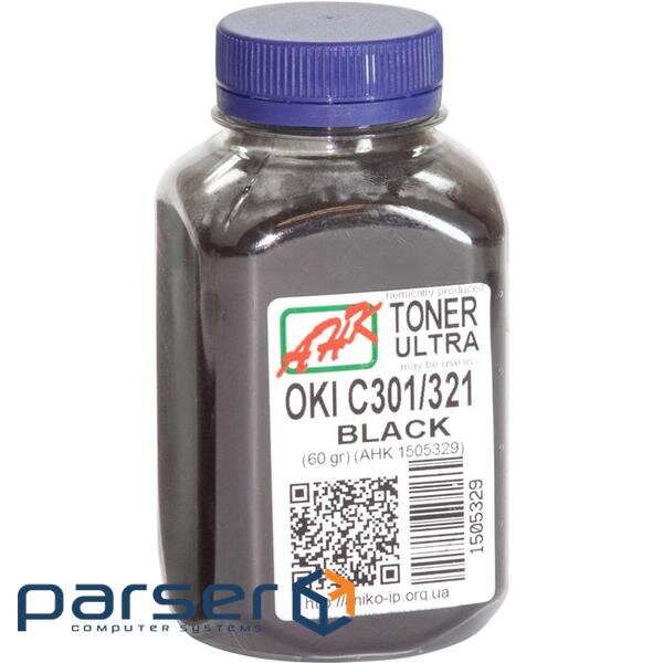 Toner OKI C301 / 321, 60g Black AHK (1505329)