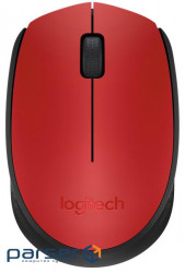 Миша  Logitech M171 Wireless Red/ Black (910-004641)