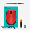 Миша  Logitech M171 Wireless Red/ Black (910-004641)