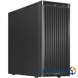 Корпус Chieftec UNI BW-01B-OP, без БЖ, 1x USB Type C, 1 x USB3.0, ATX, Black