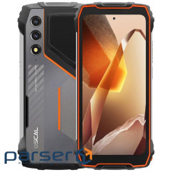 Смартфон Oscal Pilot 1 6/256GB Orange, 6.67" (1604х720) IPS / MediaTek Helio G81 / О (6931548319054)