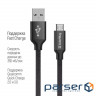 Дата кабель USB 2.0 AM to Micro 5P 2.0m black ColorWay (CW-CBUM009-BK)