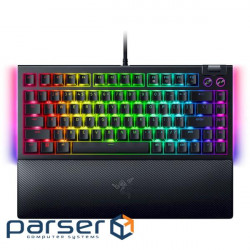 Keyboard RAZER BlackWidow V4 75% Orange Switch Black (RZ03-05000100-R3M1)