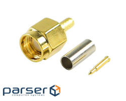 Роз&apos,єм SMA Male під обтиск на кабель RG-316 / RG-188 / RG-174 / LMR100 / SFF50 ціна з (YT42258)