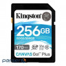 Memory card Kingston 256GB SDXC class 10 UHS-I U3 Canvas Go Plus (SDG3/256GB)