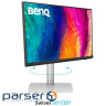 TFT 27" BenQ PD2730S, IPS, 5K, HDMI, DP, USB-C, USB-hub, HAS, Pivot, кол., білий (9H.LN7LA.TBE)