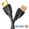 Кабель Vention HDMI - HDMI V 2.0 (M/M), 2 м , Black (AAIBH)