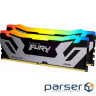 Модуль пам'яті KINGSTON FURY Renegade RGB Black/Silver DDR5 8800MHz 48GB Kit 2x2 (KF588CU42RSAK2-48)