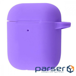 Чохол Silicone Case New for AirPods 1/2 light purple (27186 light purple)