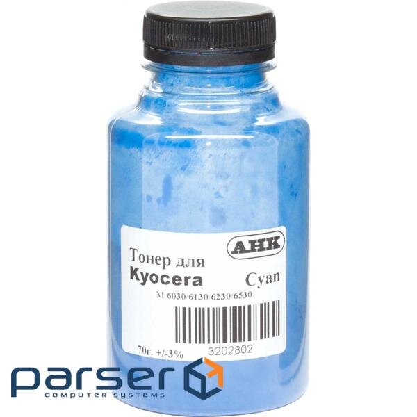 Тонер Kyocera Mita ECOSYS M6030/M6130/M6230/M6530, 70г Cyan AHK (3202802)