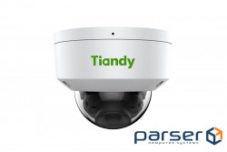 Camera IP Tiandy TC-C34KN, 4MP, Dome, 2.8-12mm AVF, f/1.6, IR30m, PoE, IP66