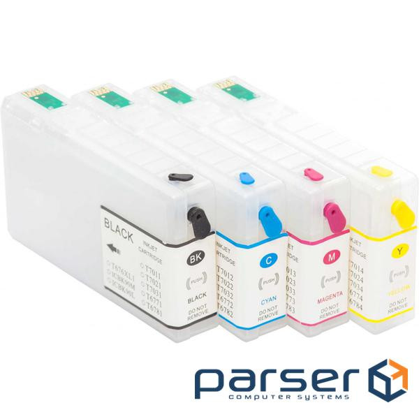 Комплект перезаправних картриджів NewTone Epson WorkForce Pro WF-5110/5620 (RC.T789)