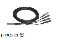 Cable HP X242 QSFP 4x10G SFP+ 5m DAC Cable (JG331A)