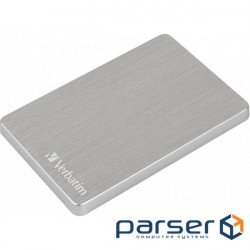 Portable hard drive VERBATIM Store 'n' Go ALU 2TB USB3.2 Silver (53666)