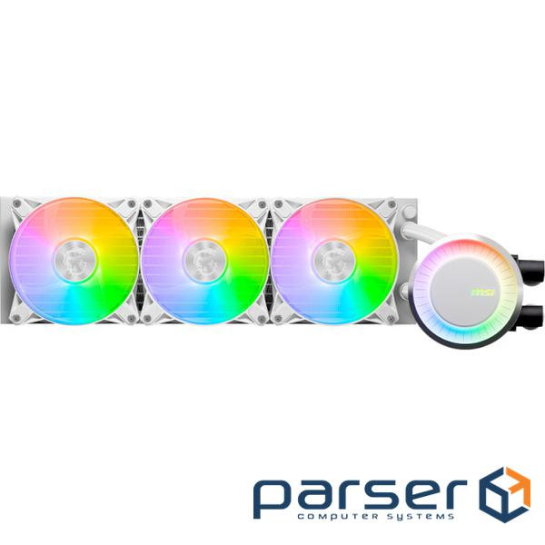 Система водяного охолодження MSI MAG CoreLiquid E360 White (306-7ZW6E21-C24)