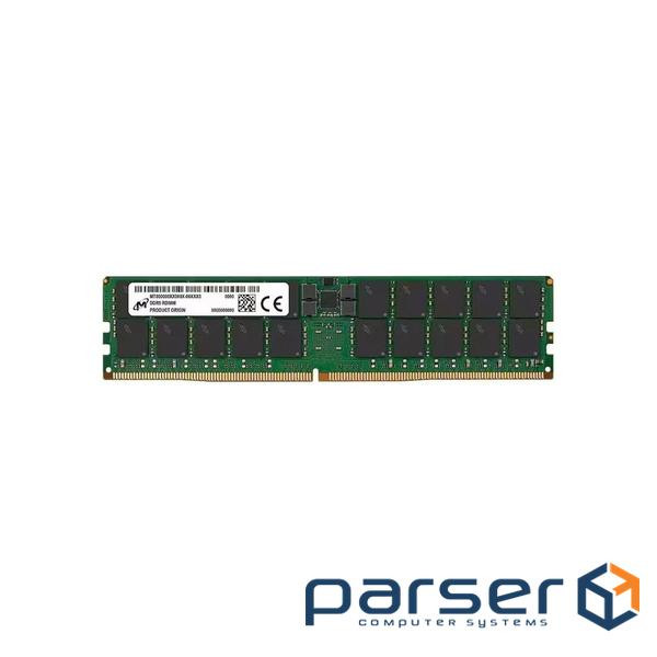 MICRON DDR5 RDIMM 64GB 2Rx4 6400 CL52 (16Gbit) (Single Pack) (MTC40F2046S1RC64BR)
