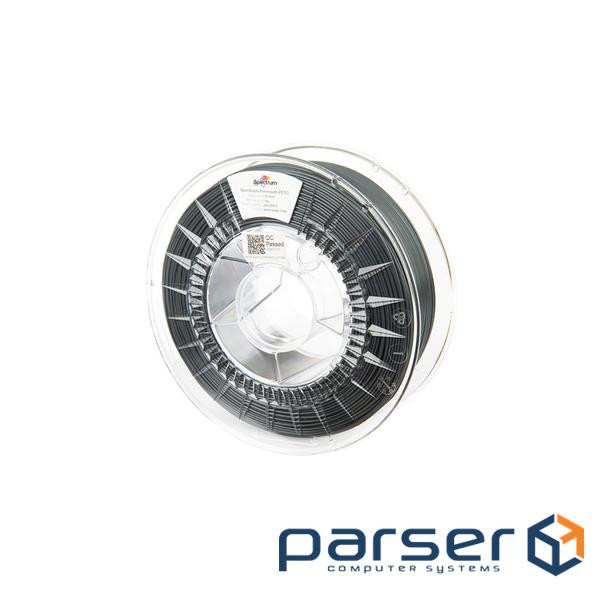 Пластик для 3D-принтера Spectrum PET-G Premium 1.75mm ANTHRACITE GREY 1kg (RAL 7016) (80833)