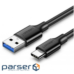 Дата кабель USB 3.0 AM to Type-C 1.0m US184 Black Ugreen (20882)