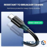 Дата кабель USB 3.0 AM to Type-C 1.0m US184 Black Ugreen (20882)